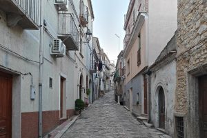 Main street charm of Via Roma, Volturara Appula