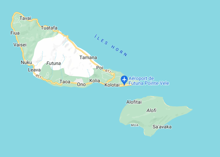 Map of Alo, Wallis and Futuna (France)