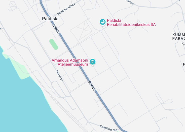 Map of Amandus Adamsoni Ateljeemuuseum, Paldiski