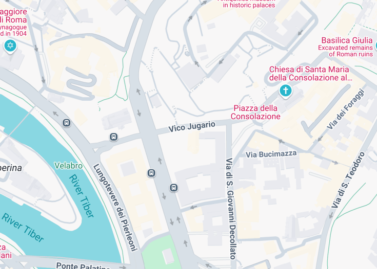 Map of Area di Sant’Omobono, Rome