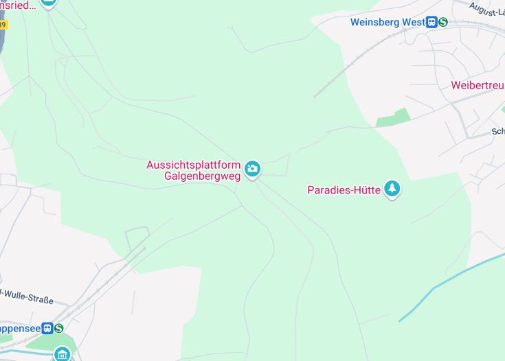 Map of Aussichtsplattform Galgenbergweg, 