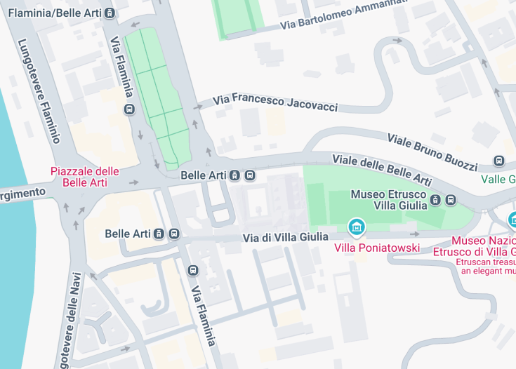 Map of Basilica di Sant’Eugenio, Rome