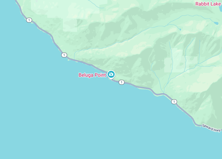 Map of Beluga Point Site, Anchorage