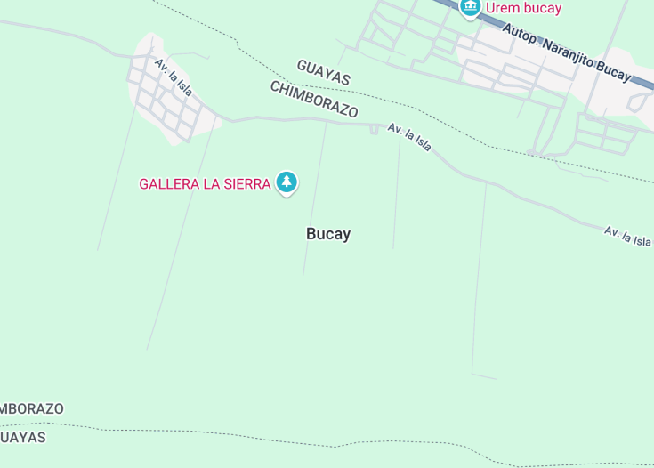 Map of Bucay, Ecuador