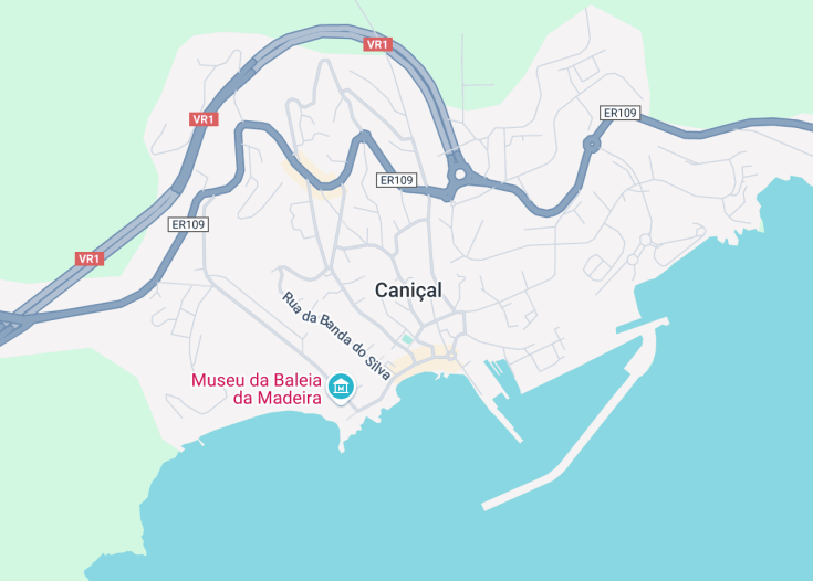 Map of Canical, Portugal