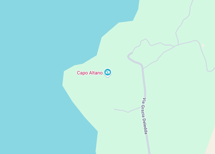 Map of Capo Altano, Italy