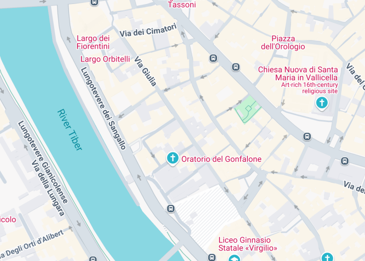 Map of Chiesa di Santa Maria del Suffragio, Rome