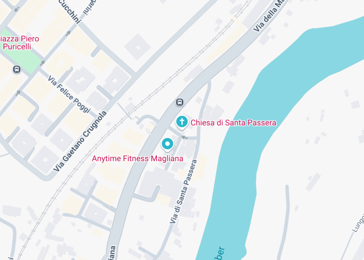 Map of Chiesa di Santa Passera, Rome