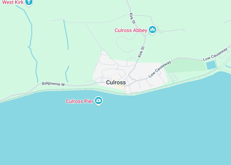 Map of Culross, Scotland (United Kingdom)