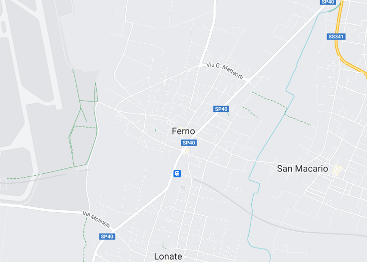 Map of Ferno, Italy