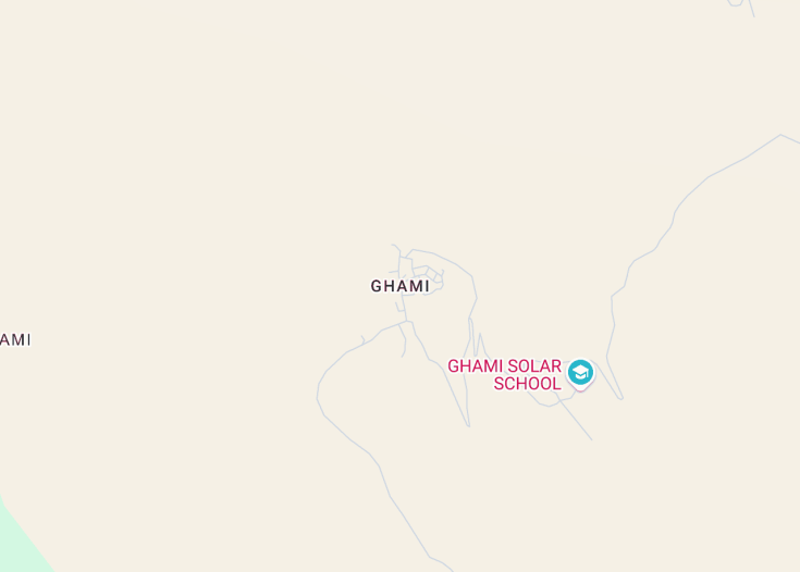 Map of Ghami, Nepal