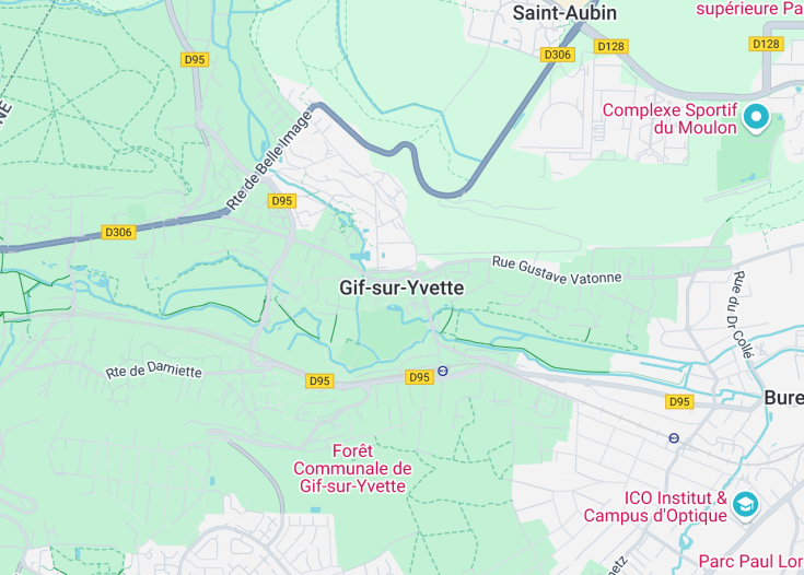 Map of Gif-sur-Yvette, France