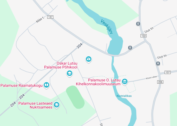 Map of Golbergide Villa, Palamuse