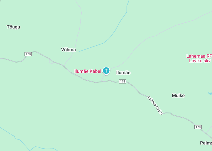 Map of Ilumäe Kabel, Võsu