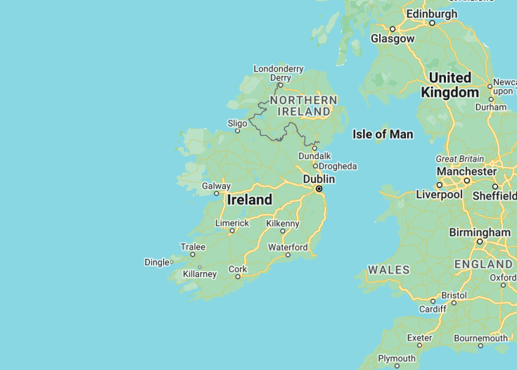 Map of Ireland, 