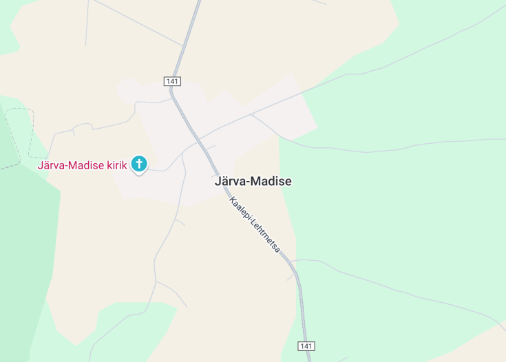 Map of Järva-Madise, Estonia