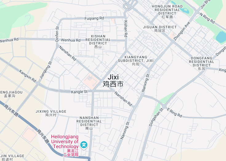 Map of Jixi, China