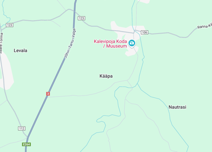 Map of Kääpa, Estonia