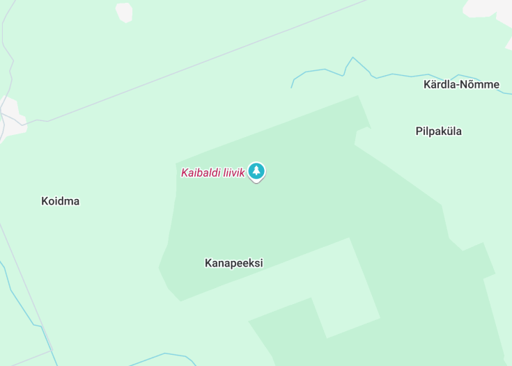 Map of Kaibaldi liivik, Kärdla