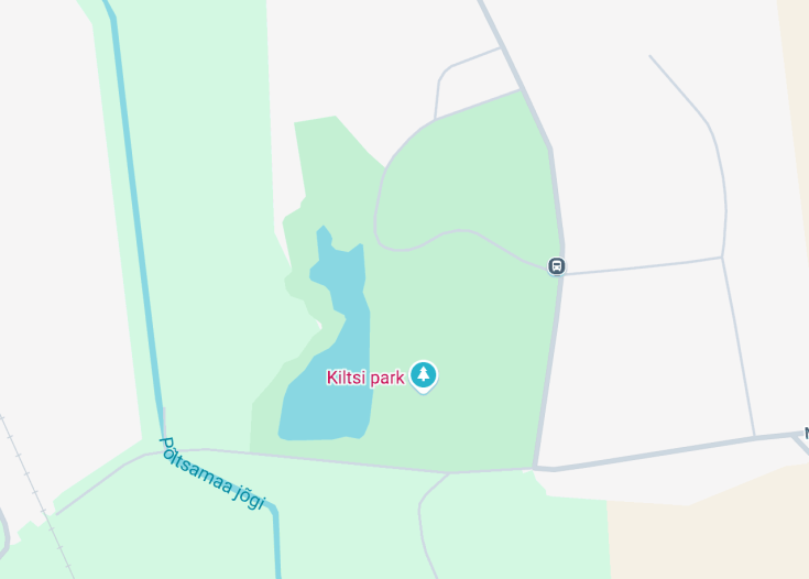 Map of Kiltsi Manor, Kiltsi