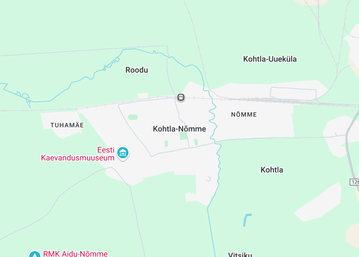 Map of Kohtla-Nõmme, Estonia