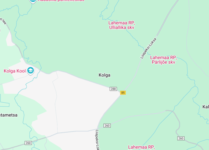 Map of Kolga, Estonia