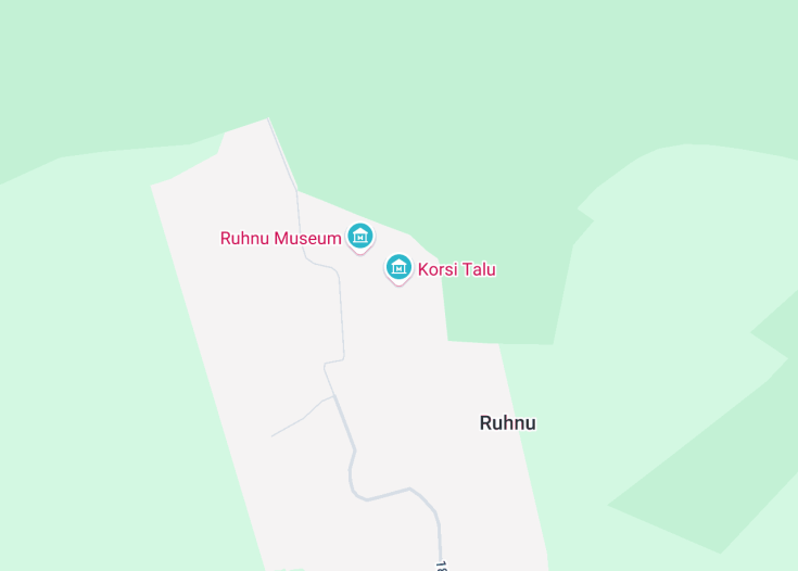 Map of Korsi Talu, Ruhnu