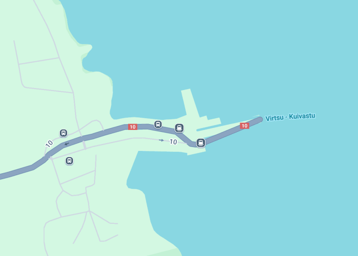 Map of Kuivastu Sadam, Muhu