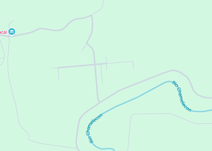 Map of Laguna ticamaya, San Pedro Sula