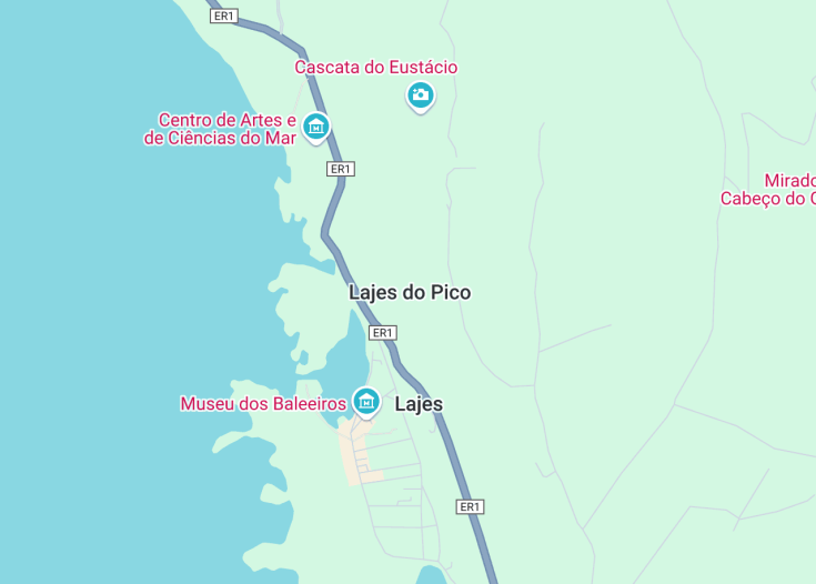 Map of Lajes Do Pico, Portugal