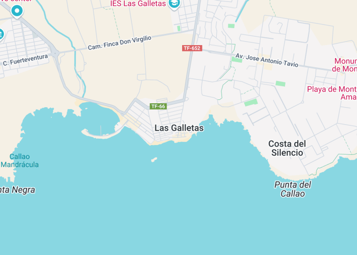 Map of Las Galletas, Spain