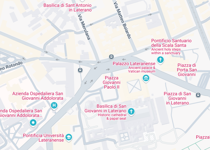 Map of Lateran obelisk at piazza di San Giovanni in Laterano, Rome