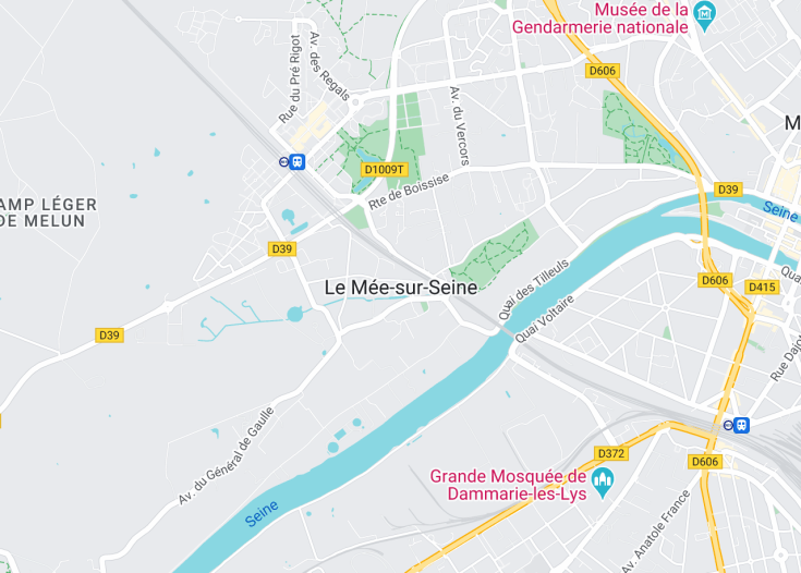 Map of Le Mée-sur-Seine, France