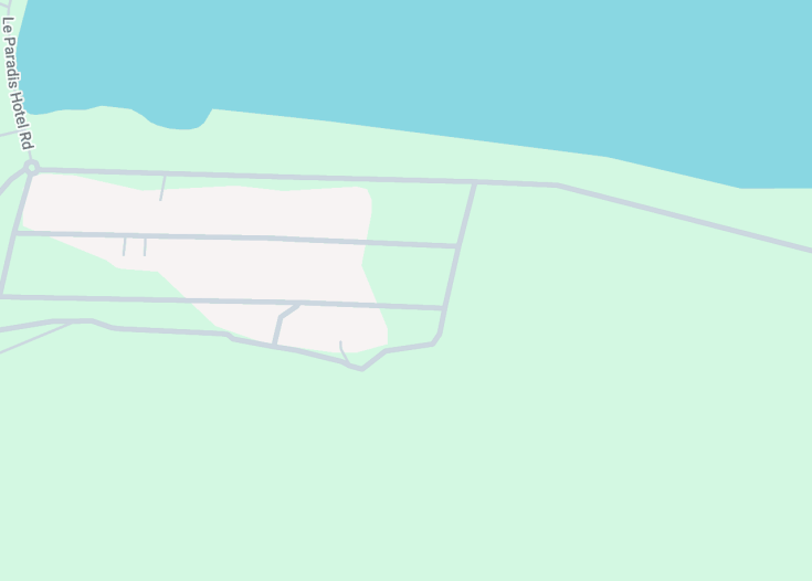 Map of Le Morne, 