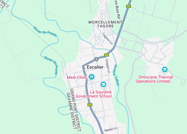 Map of L’Escalier, 