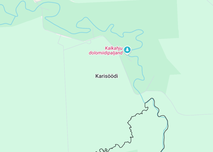 Map of Lõunatipu lõkkekoht ja metsaonn, Valga