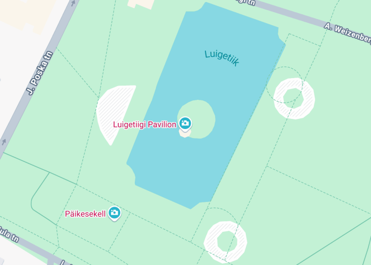 Map of Luigetiigi Pavilion, Tallinn