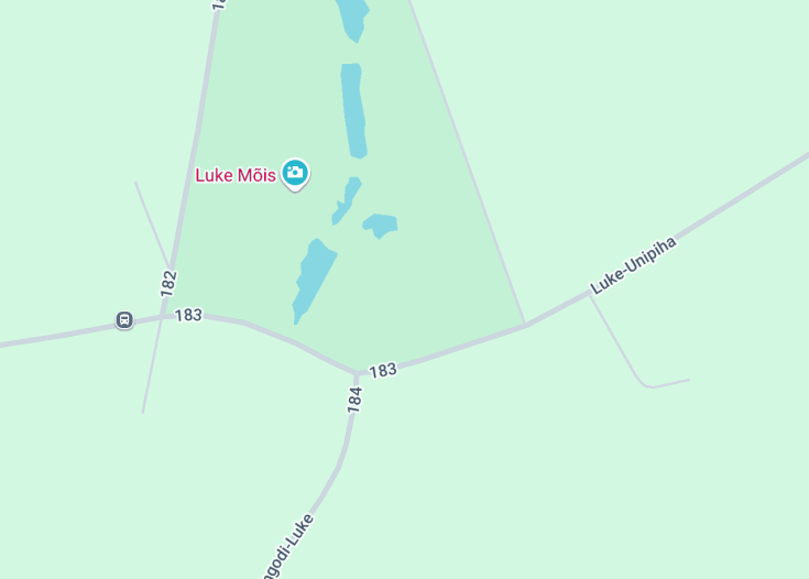 Map of Luke Manor, Tartu