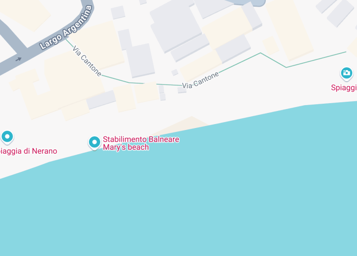 Map of Marina del Cantone, Italy