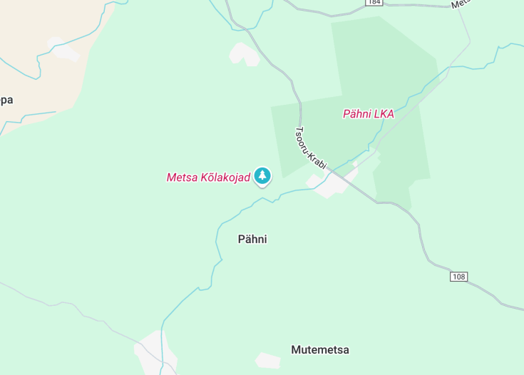 Map of Metsa Kõlakojad, Krabi