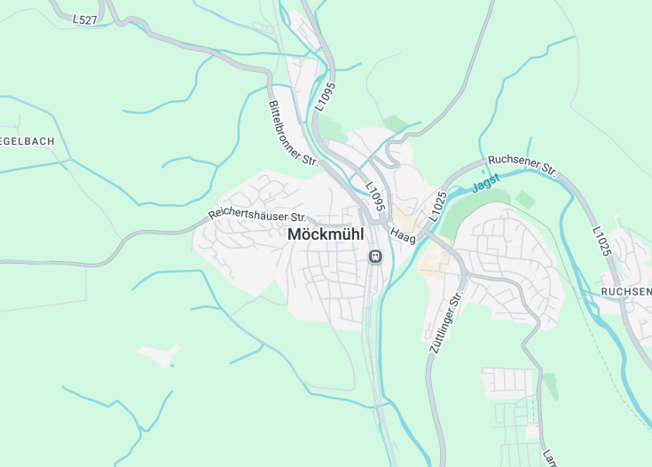 Map of Möckmühl, Germany