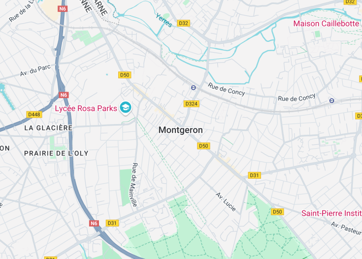 Map of Montgeron, France