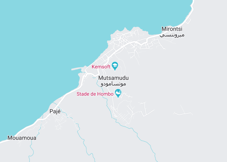 Map of Mutsamudu, Comoros