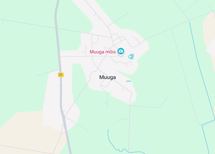 Map of Muuga, Estonia