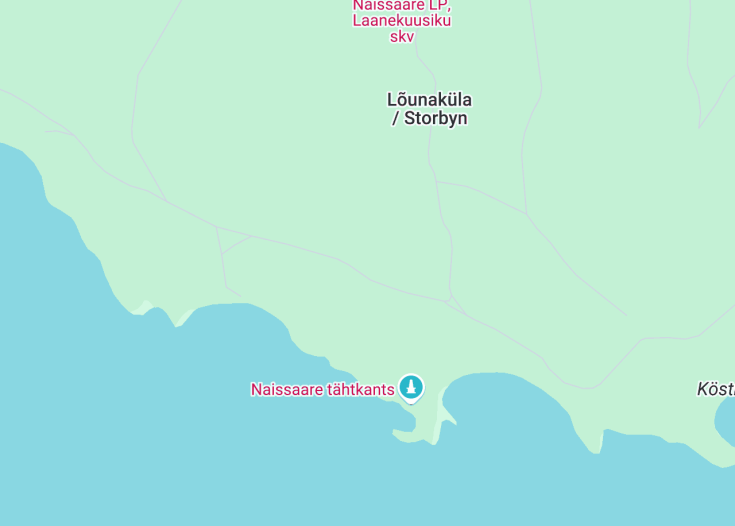 Map of Naissaare Püha Maarja kabel, Naissaar