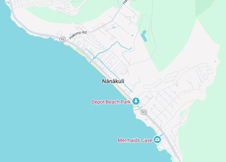 Map of Nānākuli, Hawaii (USA)