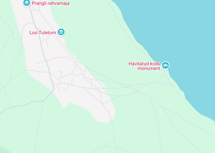 Map of Natural gas pump, Prangli