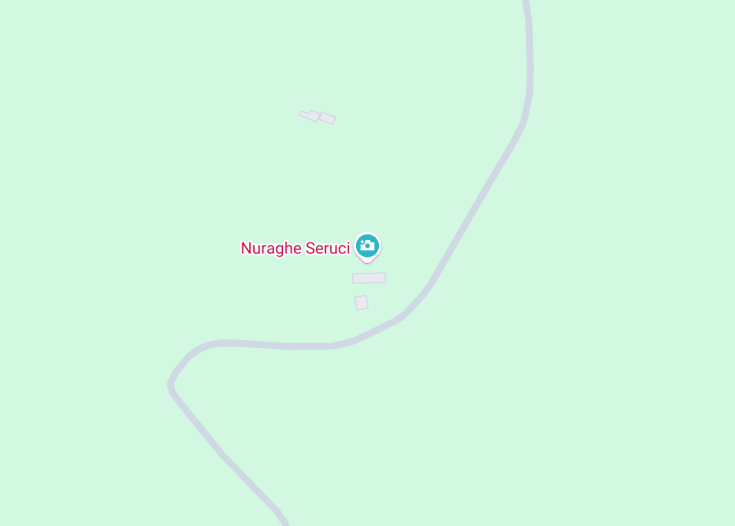 Map of Nuraghe Seruci, 