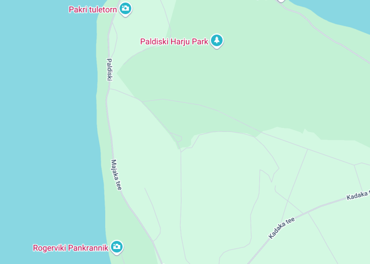 Map of Paldiski range finder tower, Paldiski