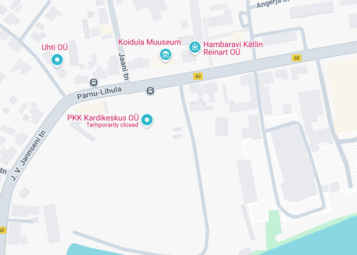 Map of Pärnu Kardikeskus | Suverada, Pärnu